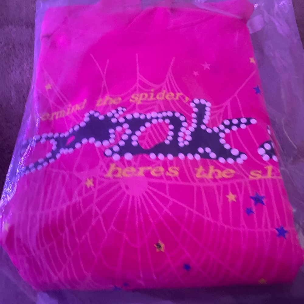 “P*NK” SP5DER hoodie by Young thug